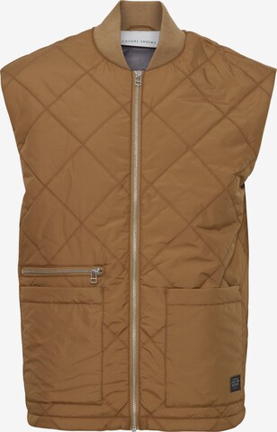 Casual Friday Bodywarmer in Bruin: voorkant