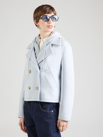 RINO & PELLE - Casaco meia-estação 'Bray' em azul: frente