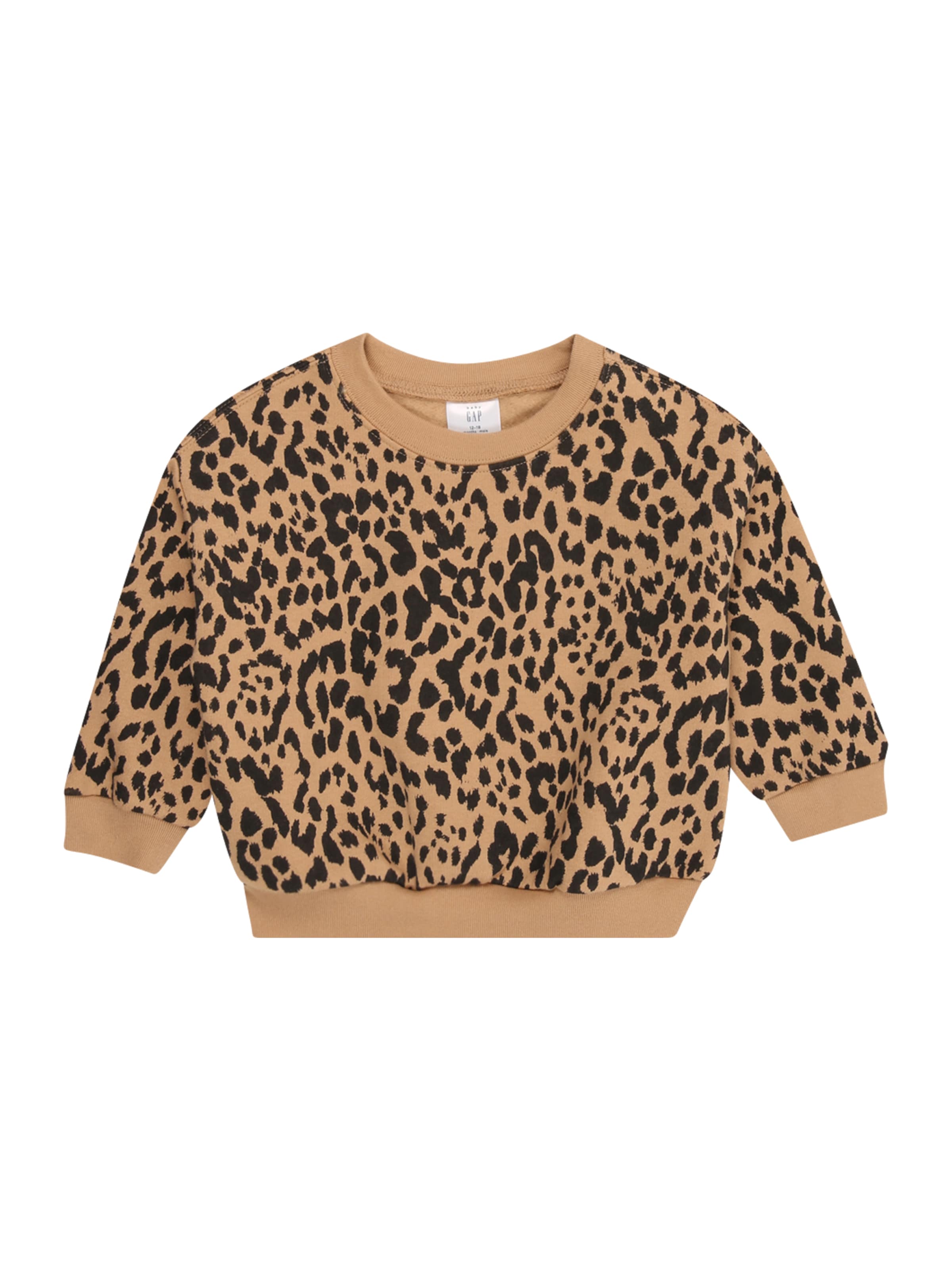 GAP Μπλούζα φούτερ σε μπεζ: μπροστά