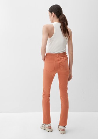 Coupe slim Jean s.Oliver en orange