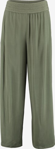 Hailys Loose fit Pants 'Ge44orgy' in Green: front