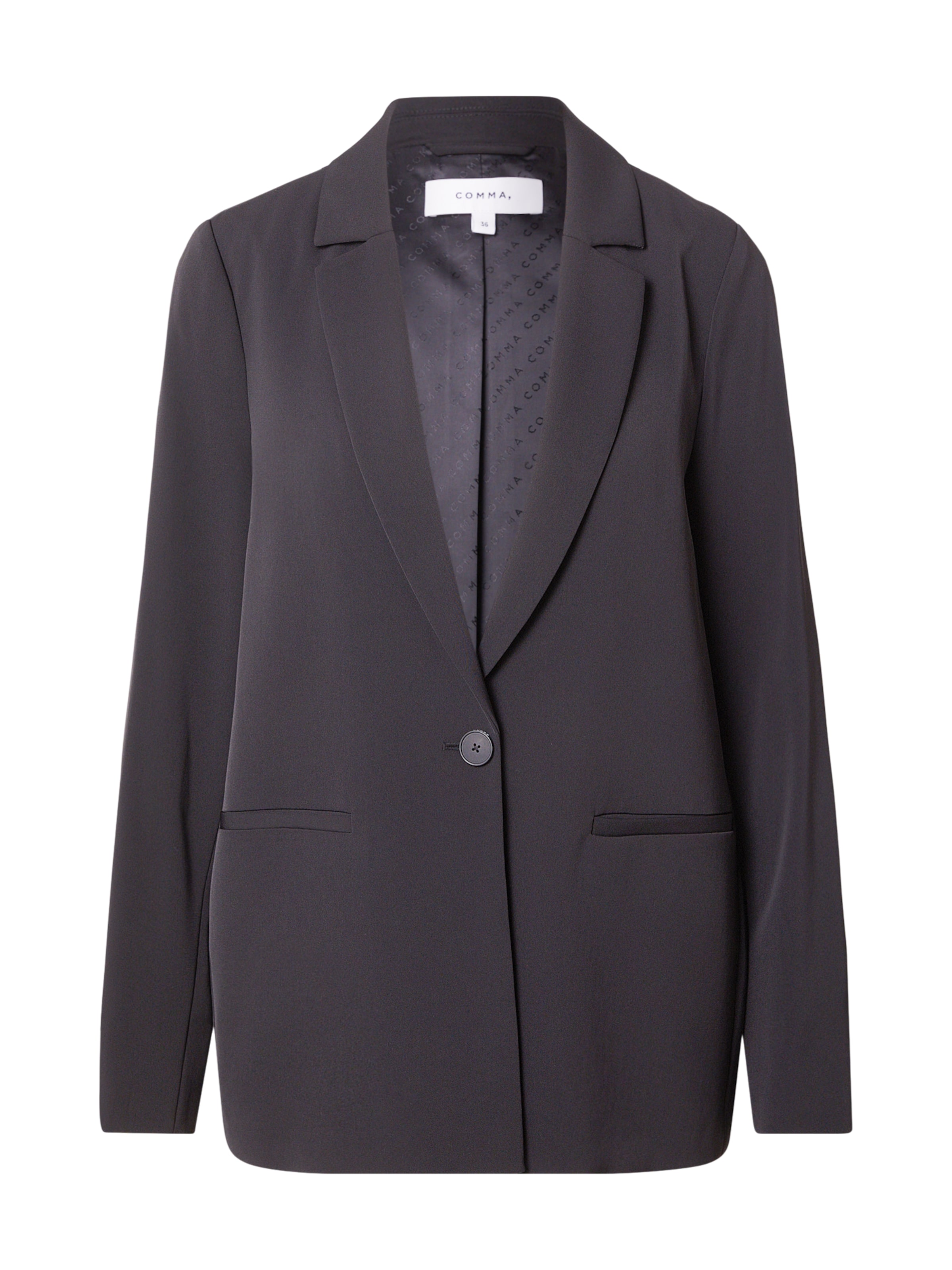 COMMA Блейзер в Черный: спереди