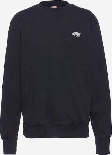 DICKIES Sweatshirt 'Summerdale' em preto / branco, Vista do produto