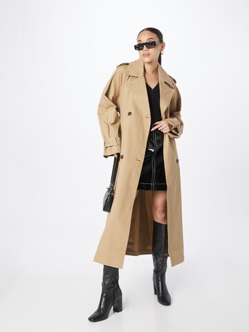 Manteau mi-saison 'Bianca' Gina Tricot en beige