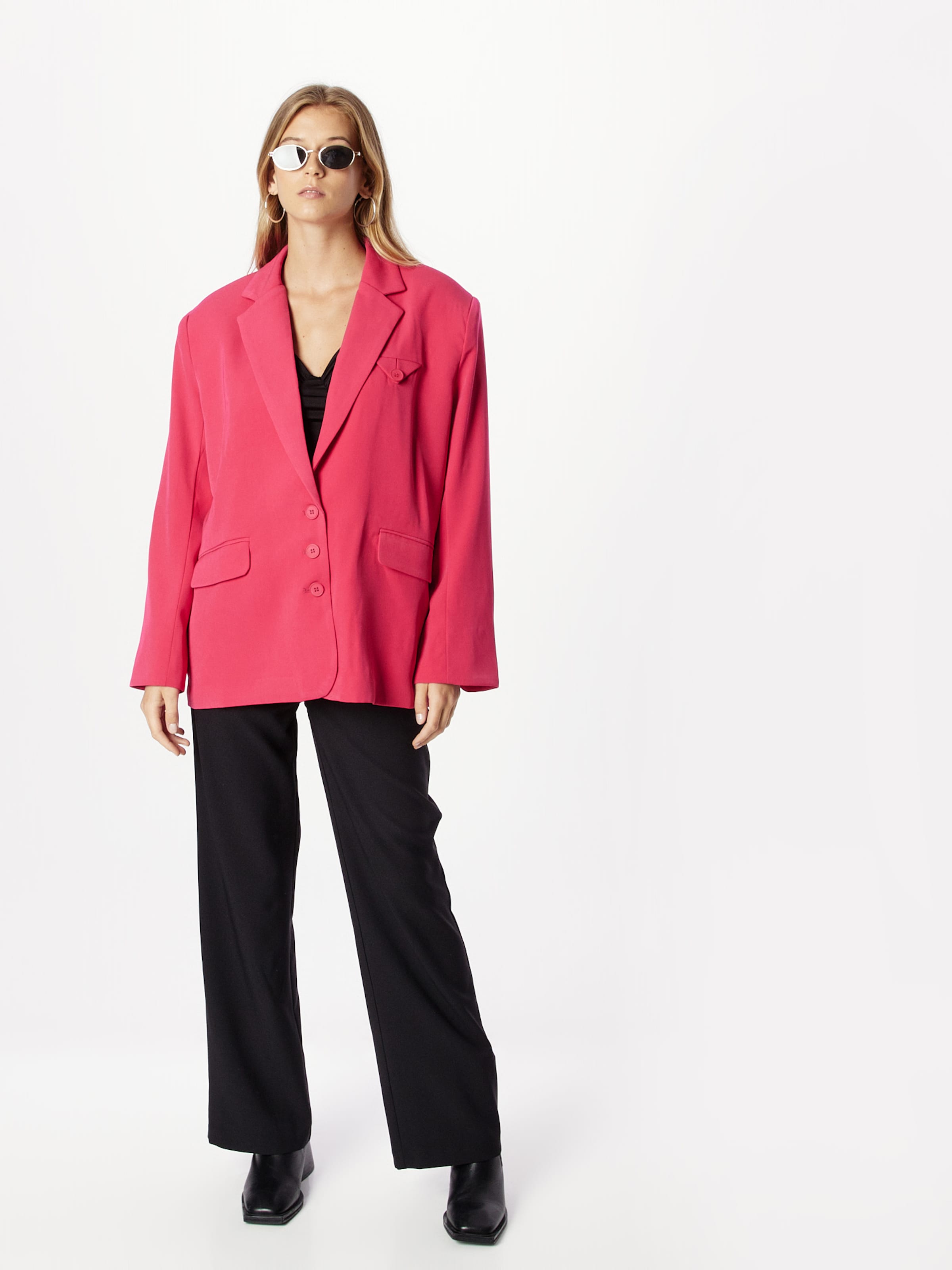 Gemo Blazer Veste CroisÃ©e Femme Manteau Rose Pale Manteau Rose