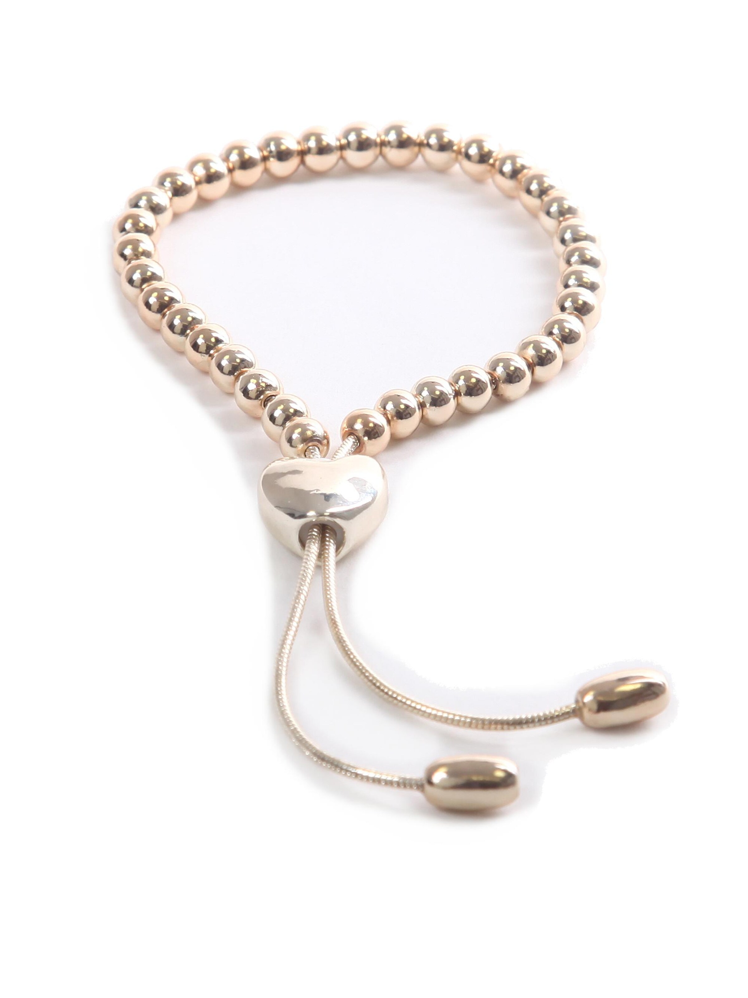 COLLEZIONE ALESSANDRO Bracelet 'Doro' in Gold: front