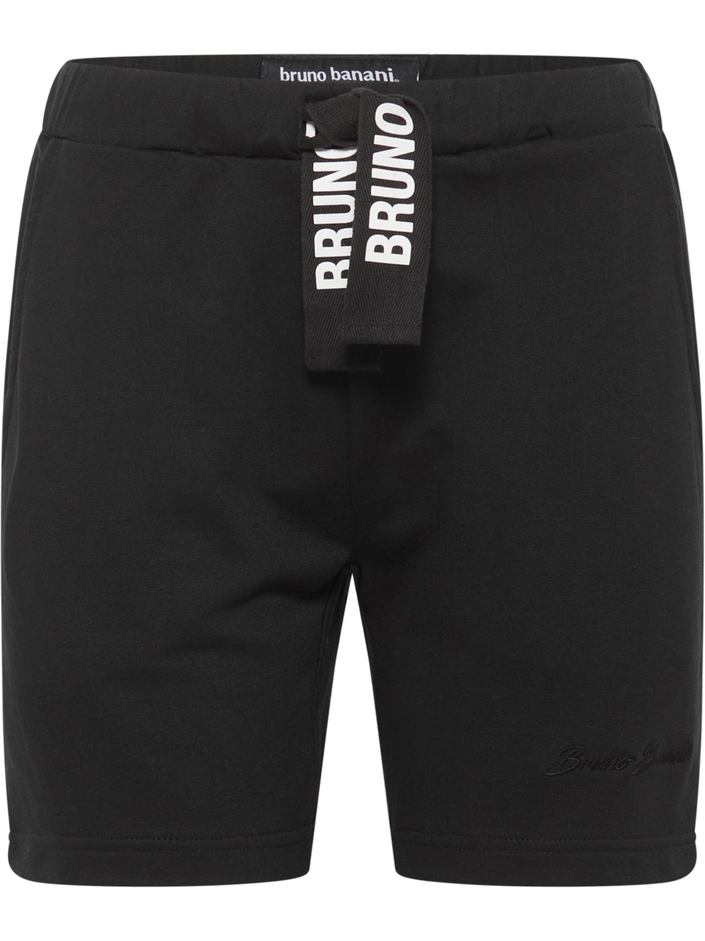 Bruno Banani Regular Pants 'COBB' in Black: front