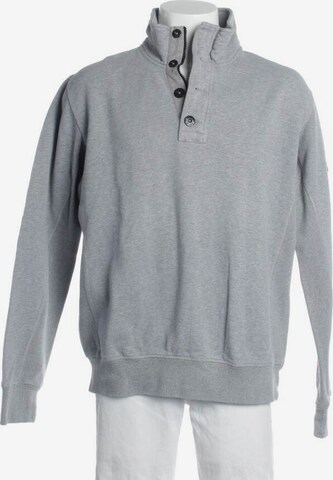 Stone Island Sweatshirt / Sweatjacke XL in Grau: predná strana