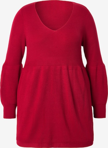 MIAMODA Sweater in Red: front