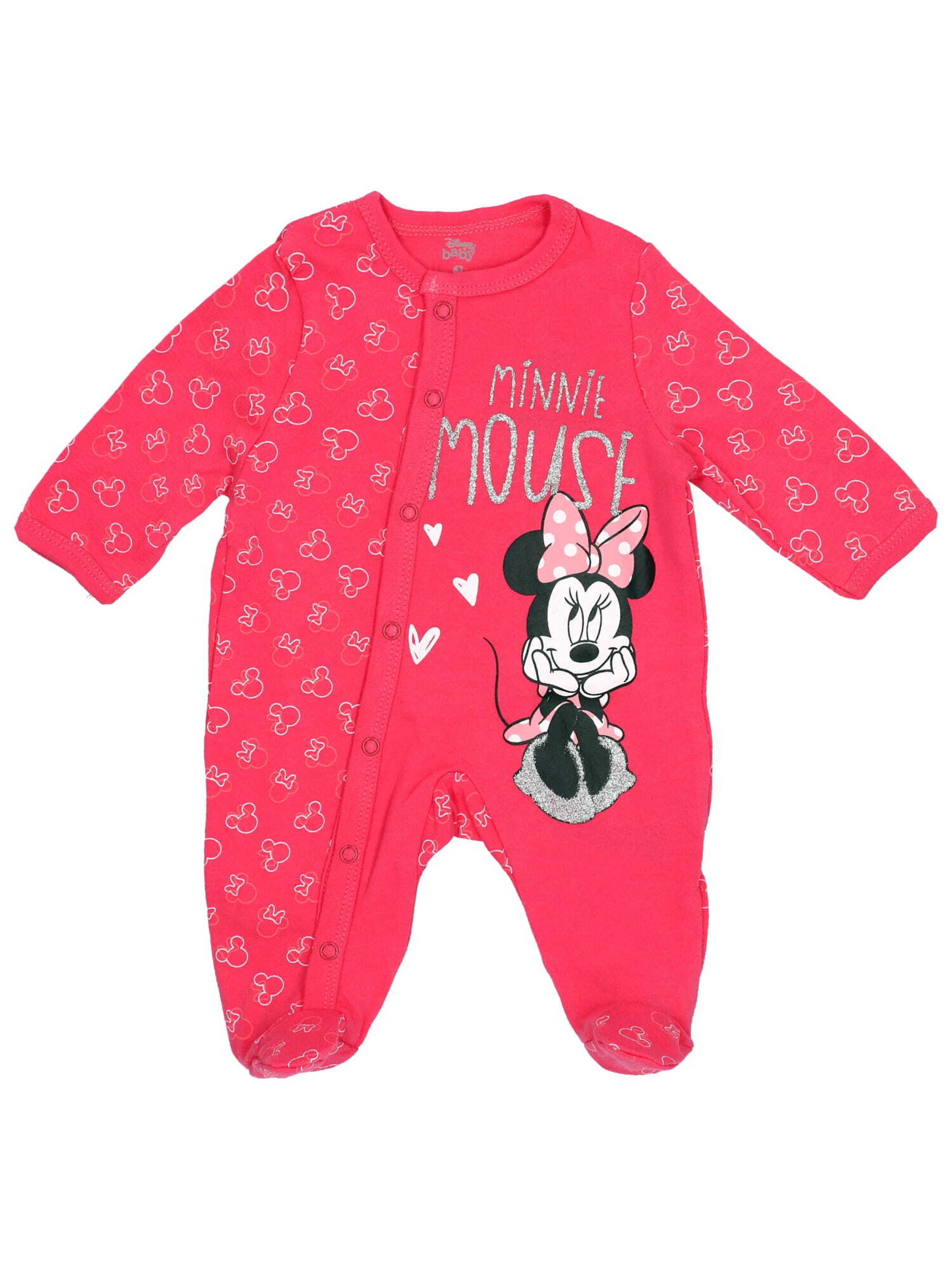 Tutina / body per bambino 'Minnie Mouse' di DISNEY in rosa: frontale