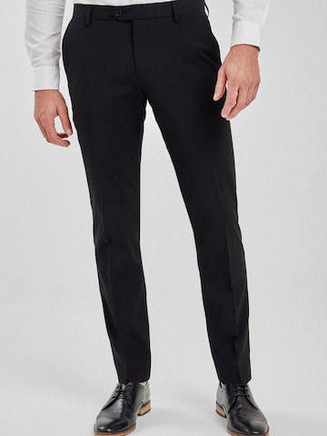 Next Regularen Hlače na rob | črna barva