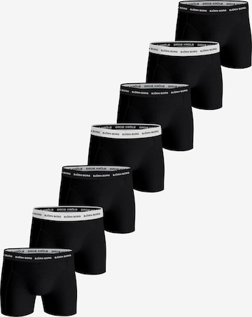 BJÖRN BORG Boxershorts in Schwarz: Vorderseite