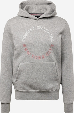 TOMMY HILFIGER Sweatshirt in Grijs: voorkant