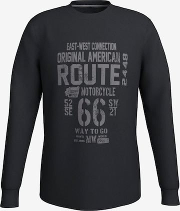 Man's World Shirt in Schwarz: Vorderseite