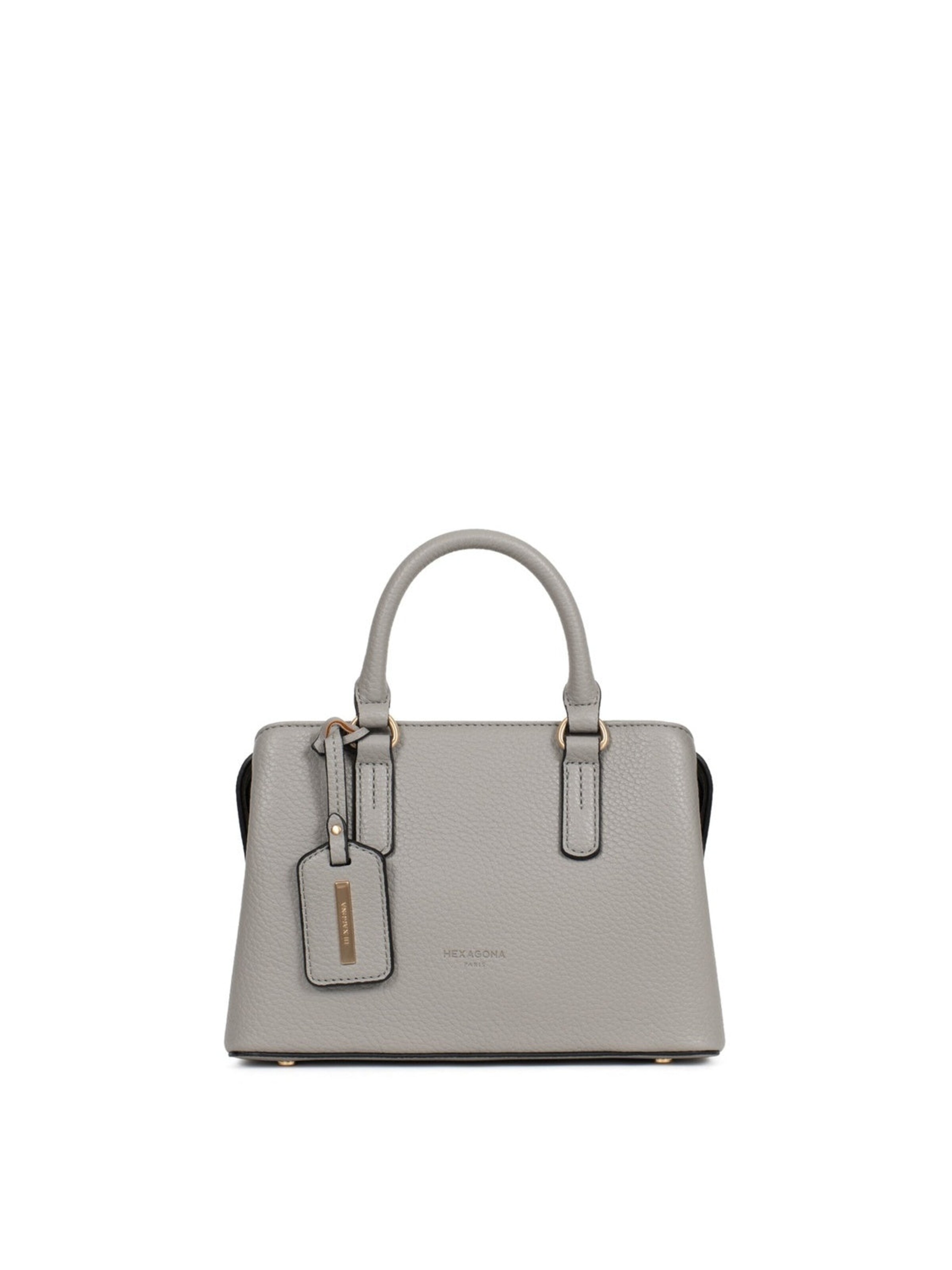 Hexagona Handtasche 'Zora'‌‌‌‌‌‌‌‌‌ in Grau: Vorderseite