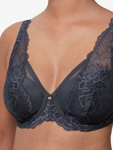 Triumph Wild Peony Florale Wp gevormde beha voor dames, bordeauxrood (claret), 95B Triumph Wild Peony Florale Wp gevormde beha voor dames, bordeauxrood (claret), 95B