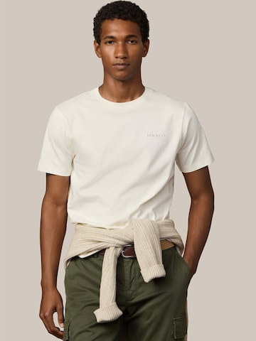 Coupe regular T-Shirt ' Heritage Ess' Hackett London en blanc