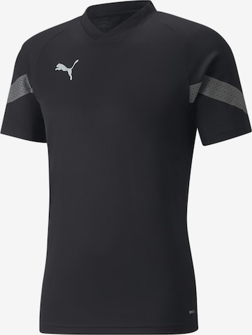 PUMA Trikot 'Team Final' in Schwarz: predná strana