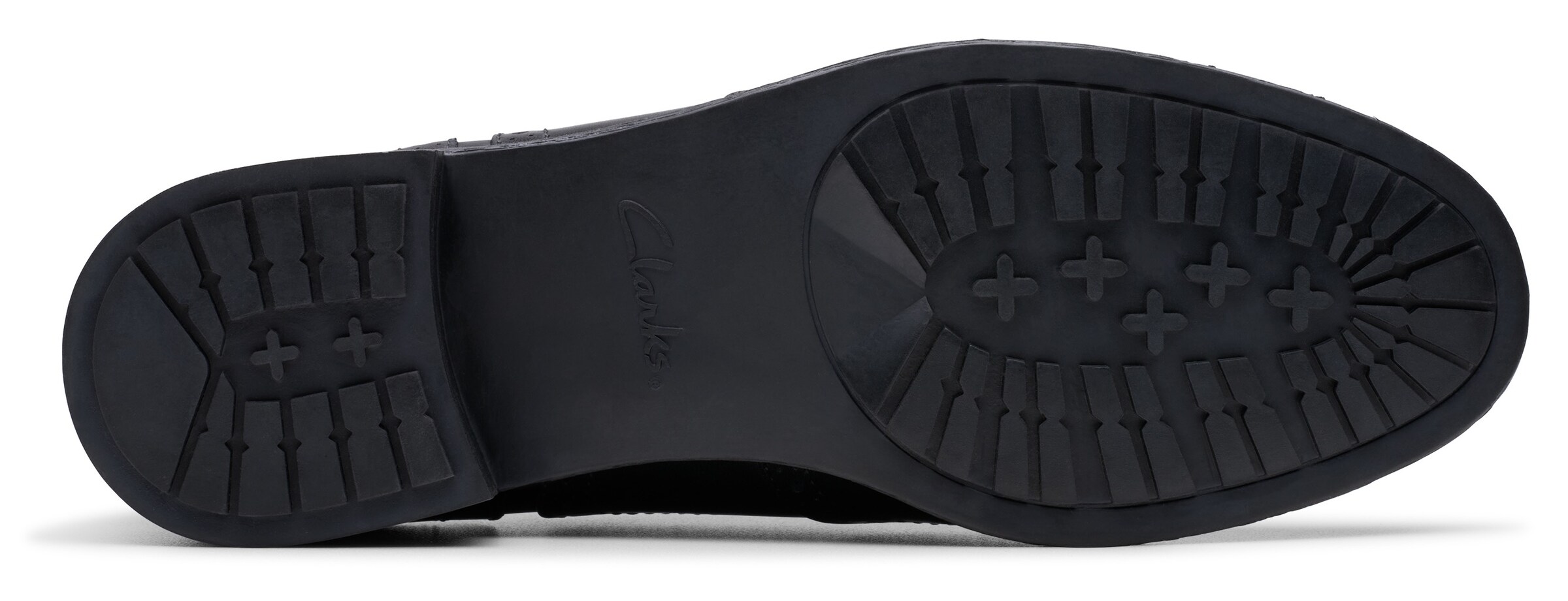 CLARKS Schnürschuh 'Havisham' in Schwarz