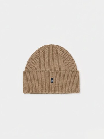 GOBI Cashmere Mütze 'Ribbed Chunky Beanie'‌‌‌‌‌‌‌‌‌ in Grau