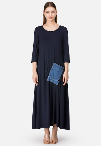 HELMIDGE Dress in Blue: front