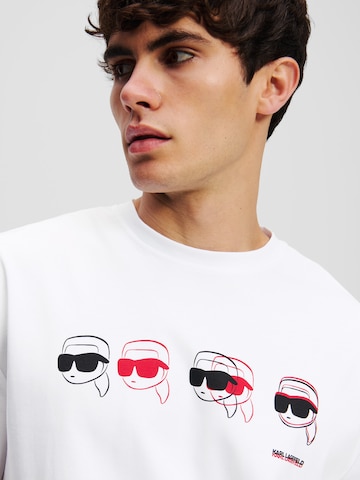 Maglietta di Karl Lagerfeld in bianco