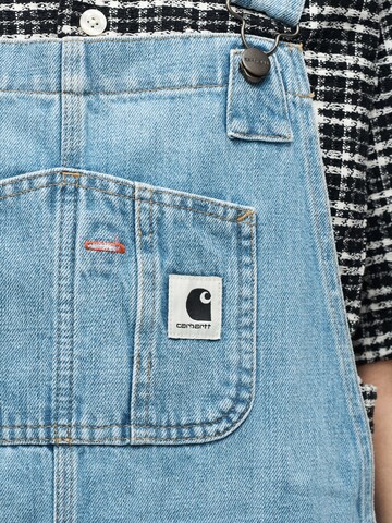 Carhartt WIP Loosefit Latzjeans in Blau