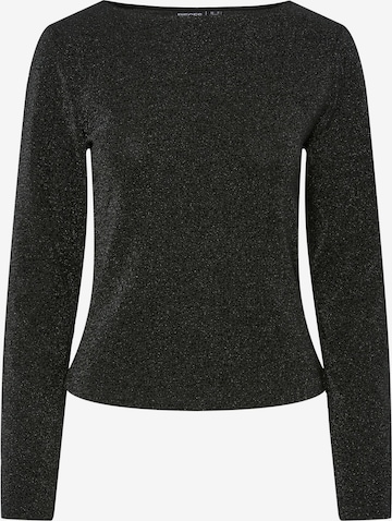 PIECES Shirt in Zwart: voorkant