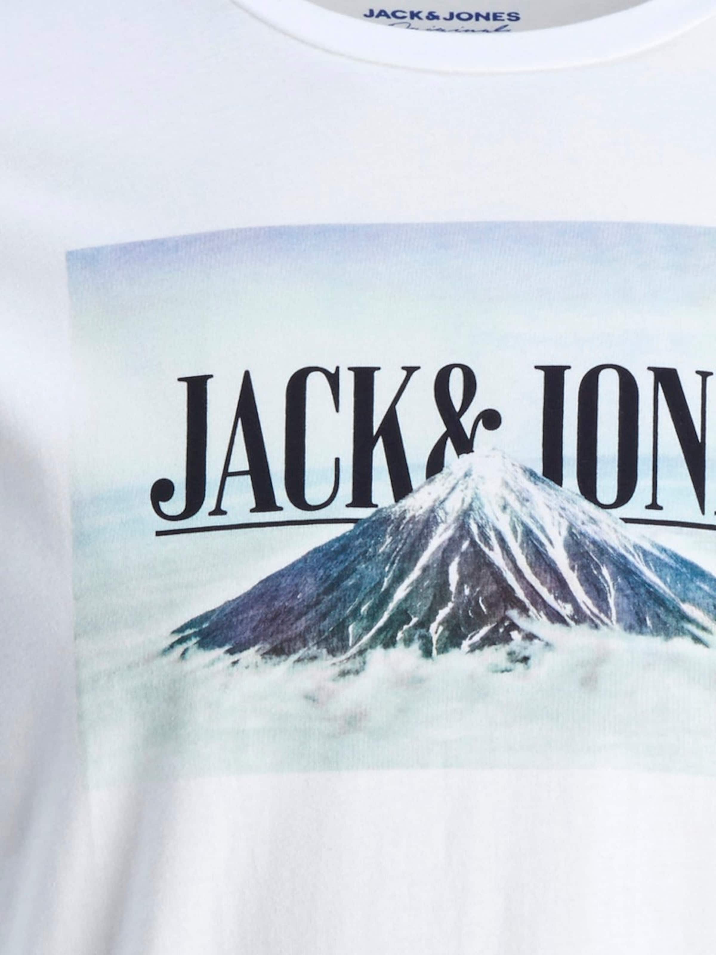Männer Shirts JACK & JONES Shirt in Weiß - DV01307