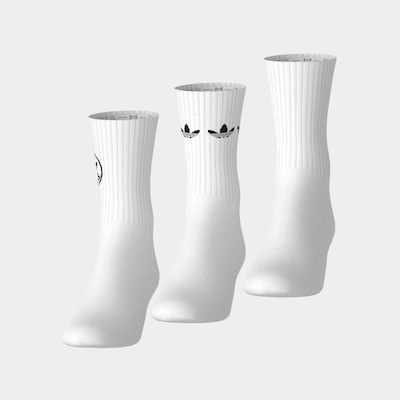 ADIDAS ORIGINALS Calcetines 'TREFOIL' en 31-33 en negro / blanco, Vista del producto