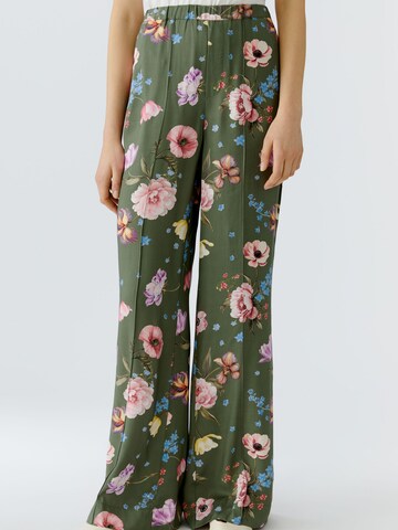 OUI Flared Pants in Green