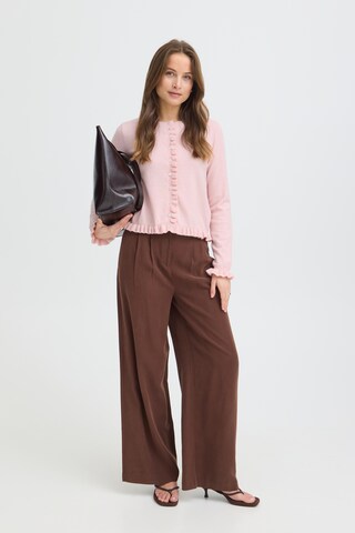 Cardigan 'MARSINE FRILL' b.young en rose