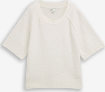 TOM TAILOR Neulepaita värissä valkoinen: etupuoli