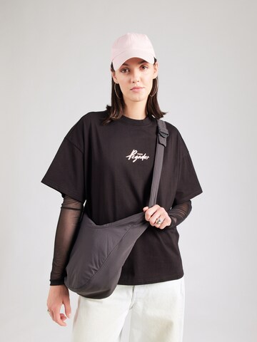 Pegador Oversizeshirt 'Gunda' in Schwarz: Vorderseite