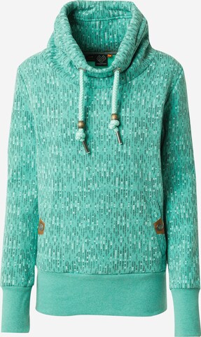 Ragwear Sweatshirt 'RYLIE' in Green: front