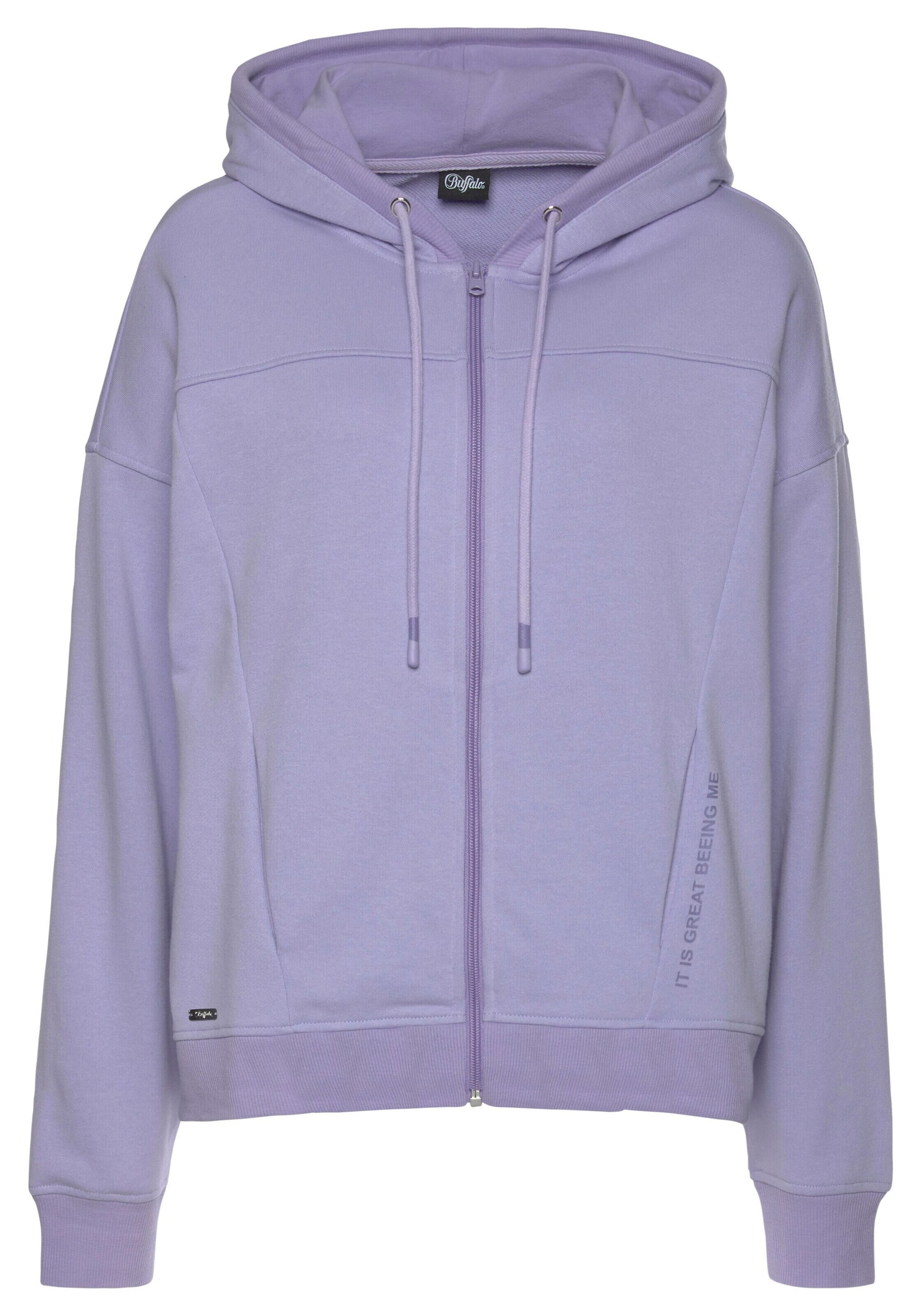 BUFFALO Tréning dzseki - lila: elől