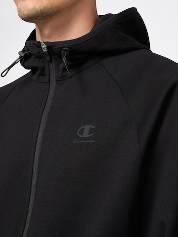 Champion Authentic Athletic Apparel Tréning dzseki - fekete