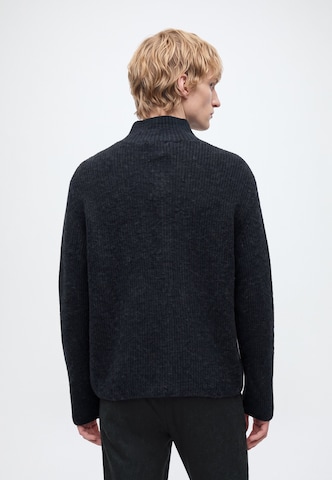 WEEKDAY - Cárdigan 'Dennis' en azul: atrás