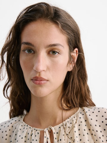 MANGO Bluse 'LURDI' in Weiß