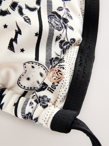 Rockett St George Triangel Bikinitop in Schwarz