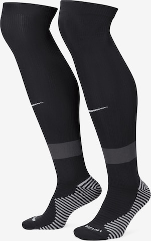 NIKE Soccer Socks in Black: front