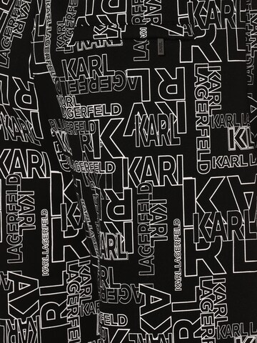 Karl Lagerfeld Regular Hose in Schwarz