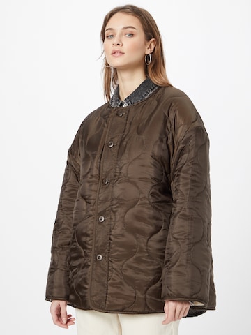 Samsøe Samsøe Between-Season Jacket 'NAYA' in Brown: front