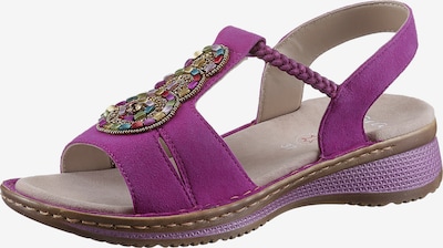 ARA Sandale in lila / mischfarben, Produktansicht