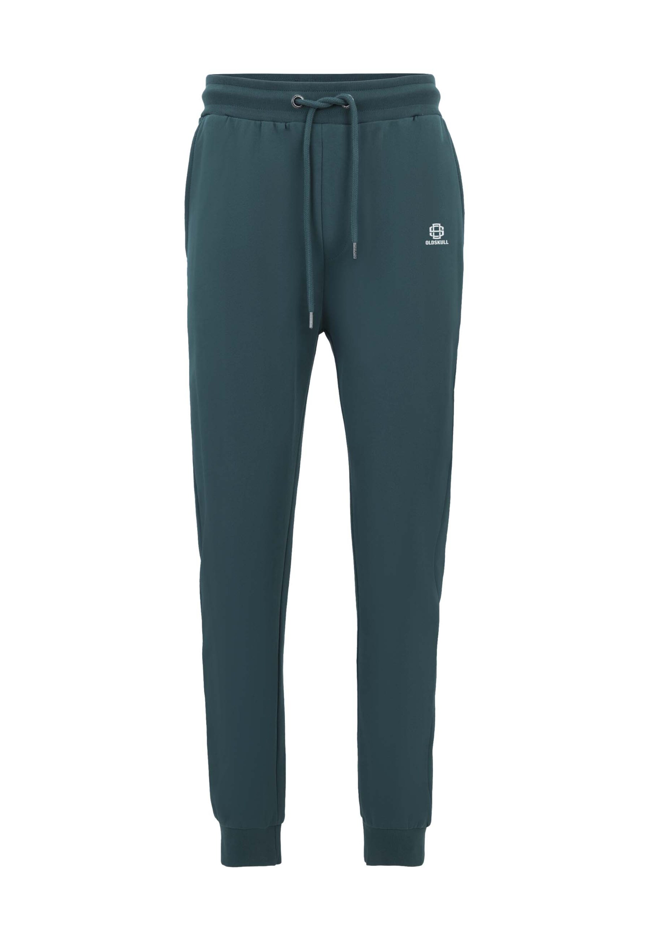 Oldskull Jogger 'Basic Oldskull 25 Logo' in Blau: Vorderseite