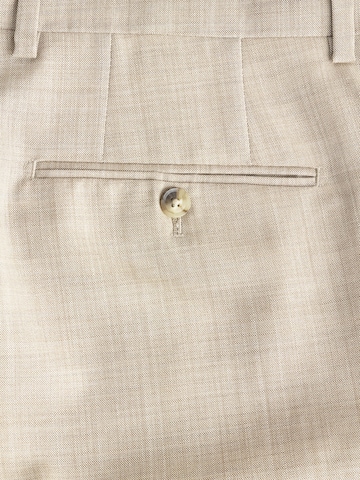 Next Слим Плиссированные брюки 'Nova Fides Signature' в Бежевый