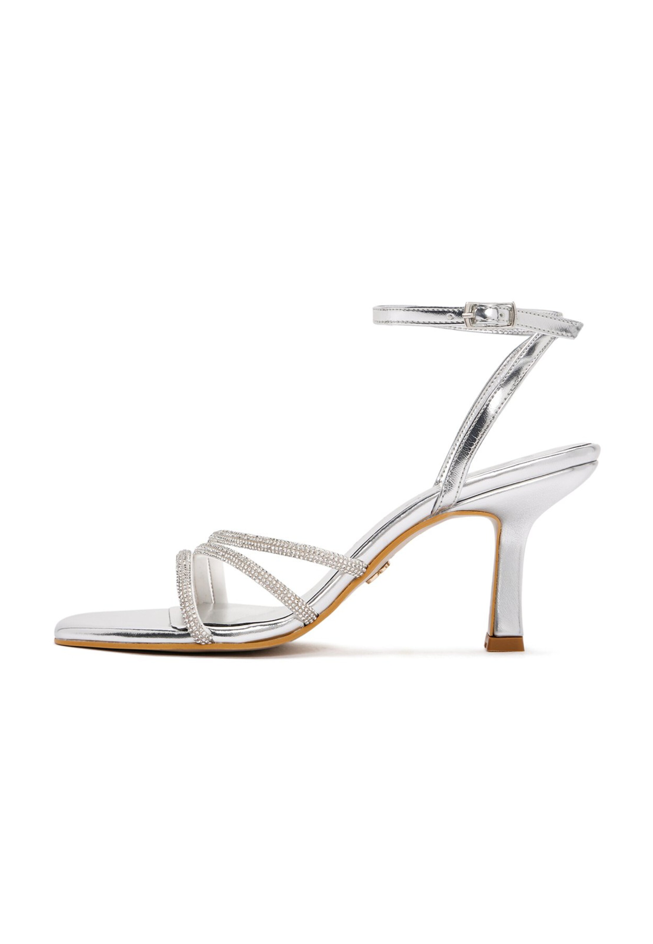 Derimod Strap sandal in Silver: front