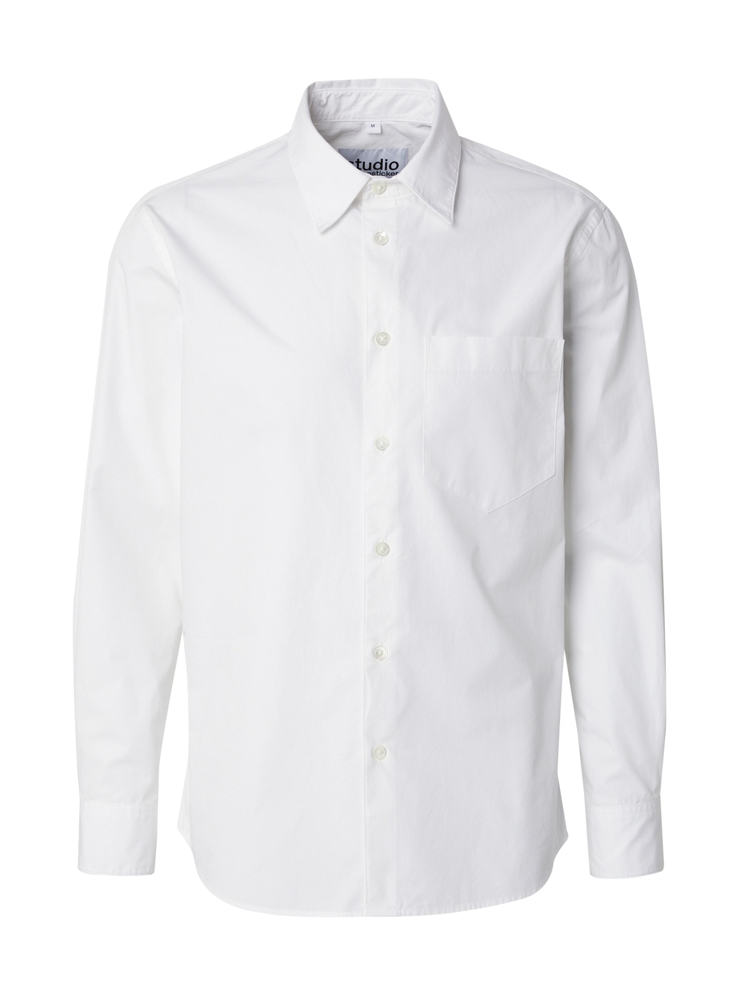 Regular fit Camicia business di Studio Seidensticker in bianco: frontale