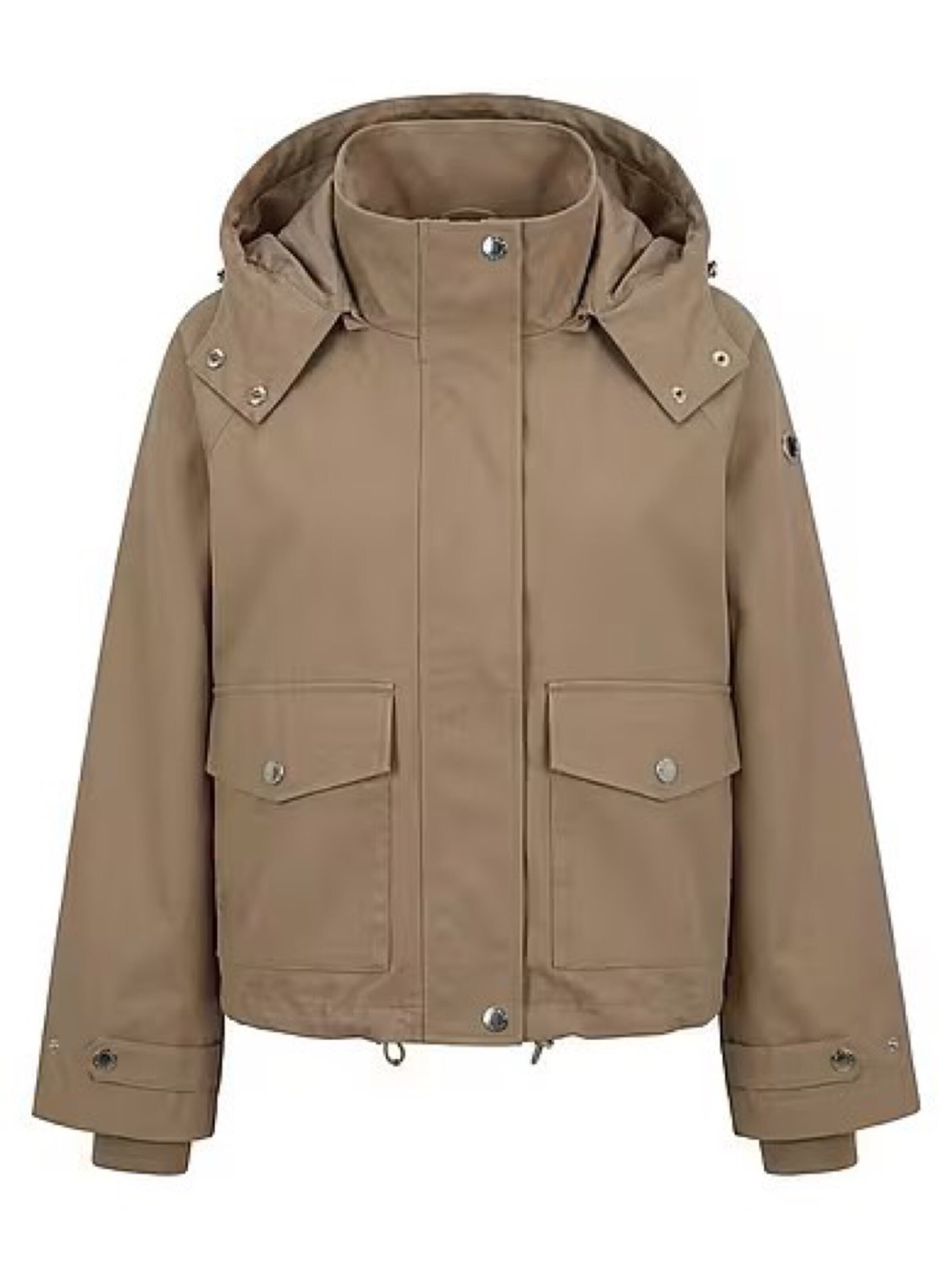 Covered Zomerjas 'Malu' in Beige: voorkant