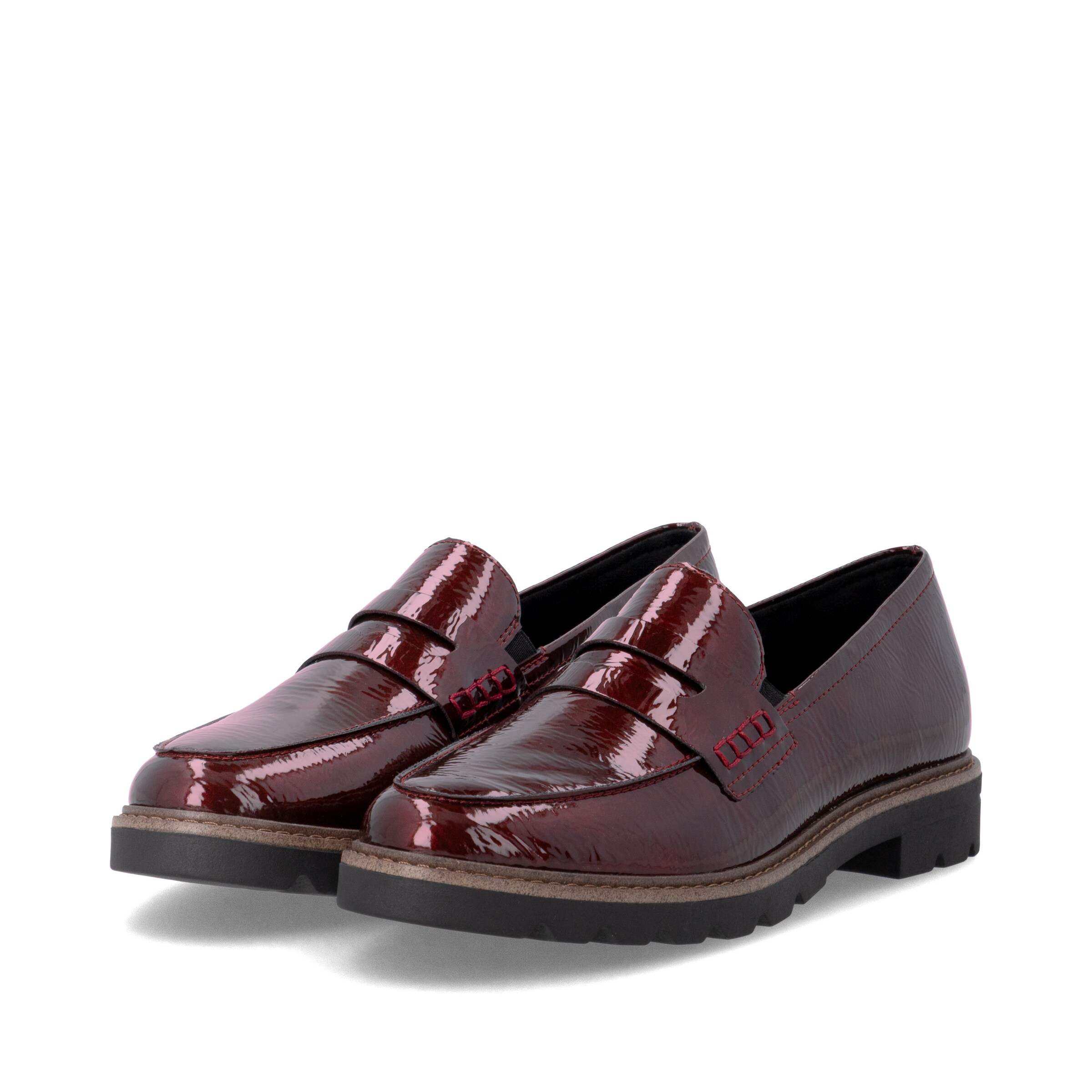 Chaussure basse REMONTE en rouge